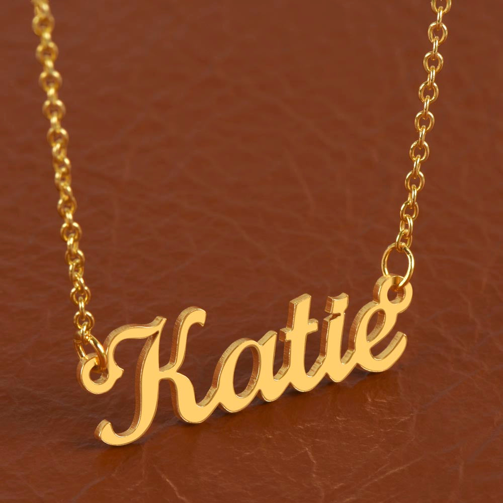 Personalized Name Necklace For Daughter